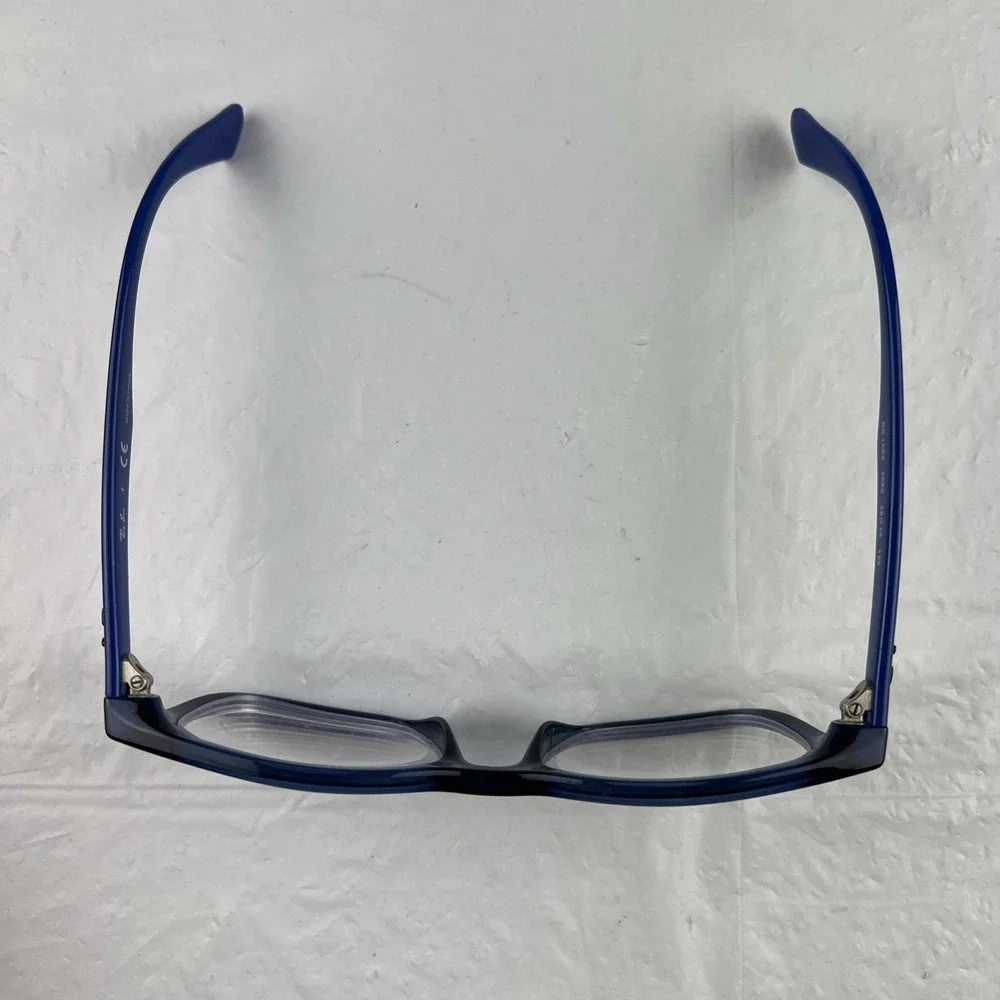 Ray-Ban RB 1562 3686 Blue Rectangular Eyeglasses Frames 48-16-125 Kids Junior